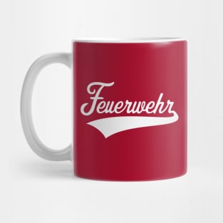 Feuerwehr (Feuerwehrmann / Feuerwehrfrau / White) Mug